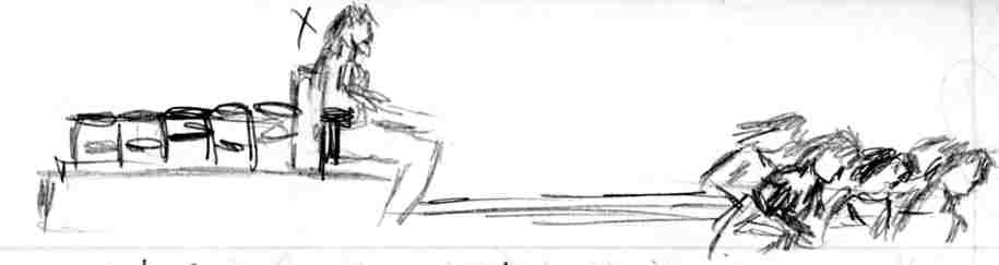 drawing by Jenna encountered wagon
